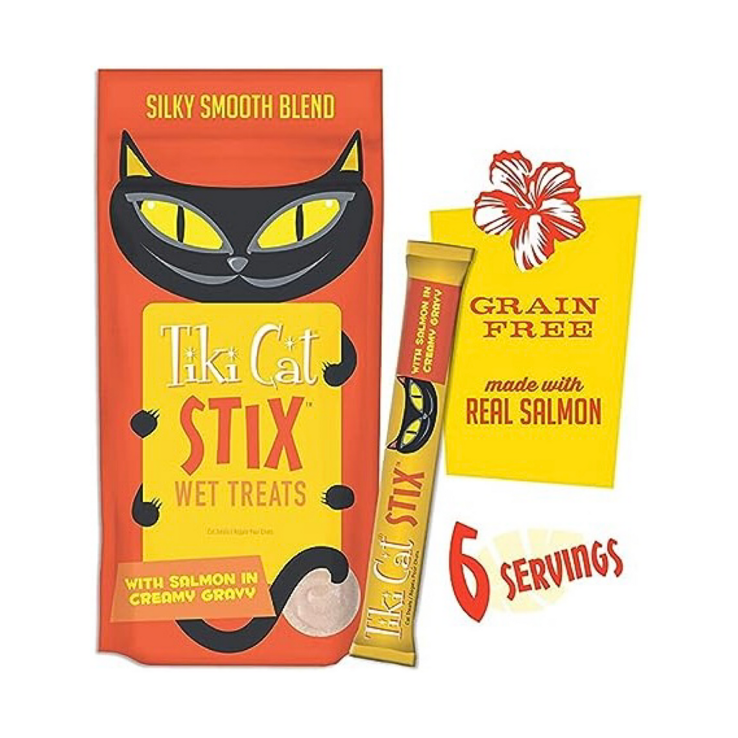 Tiki Cat Stix® Salmon Wet Cat Treats