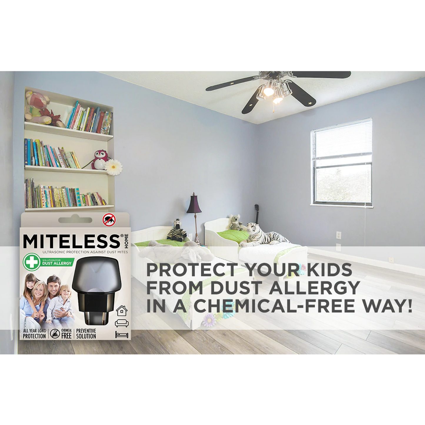 MITELESS® Home Plug in Ultrasonic Repellent