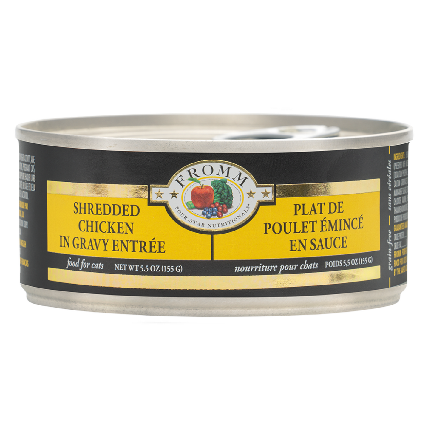 FROMM® FOUR STAR NUTRITIONALS® SHREDDED CHICKEN IN GRAVY ENTRÉE WET CAT FOOD