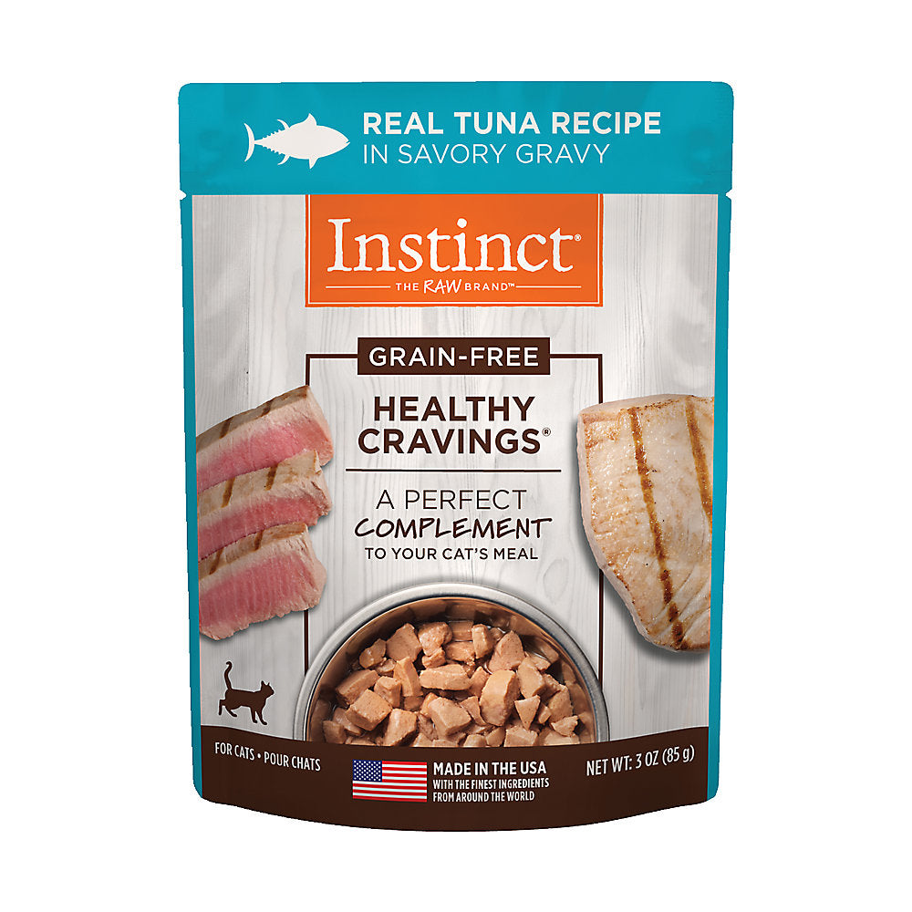 INSTINCT® CAT FOOD HEALTHY CRAVINGS REAL TUNA RECIPE