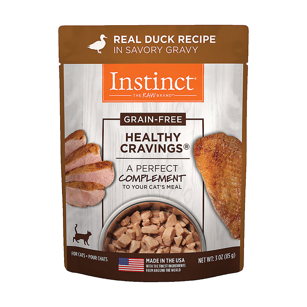INSTINCT® CAT FOOD HEALTHY CRAVINGS REAL DUCK RECIPE