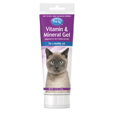 PetAg Vitamin & Mineral Gel Supplement for Cats