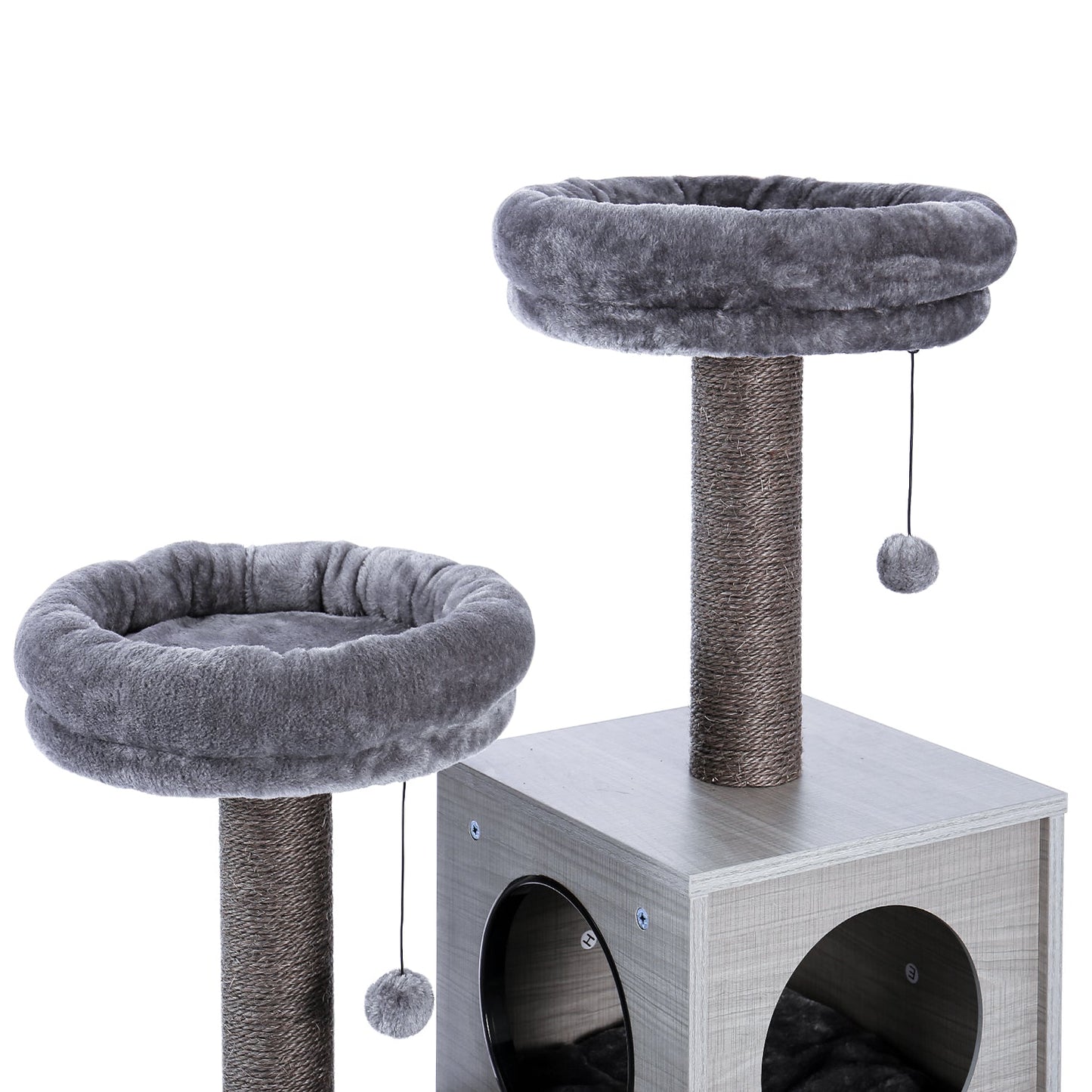 PAWZ Road All-in-1 Marble Cat Tree Medium Activity Center