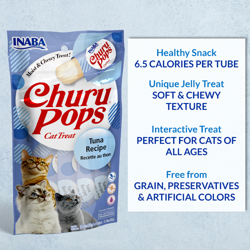 INABA Cat CHURU POPS Tuna Recipe