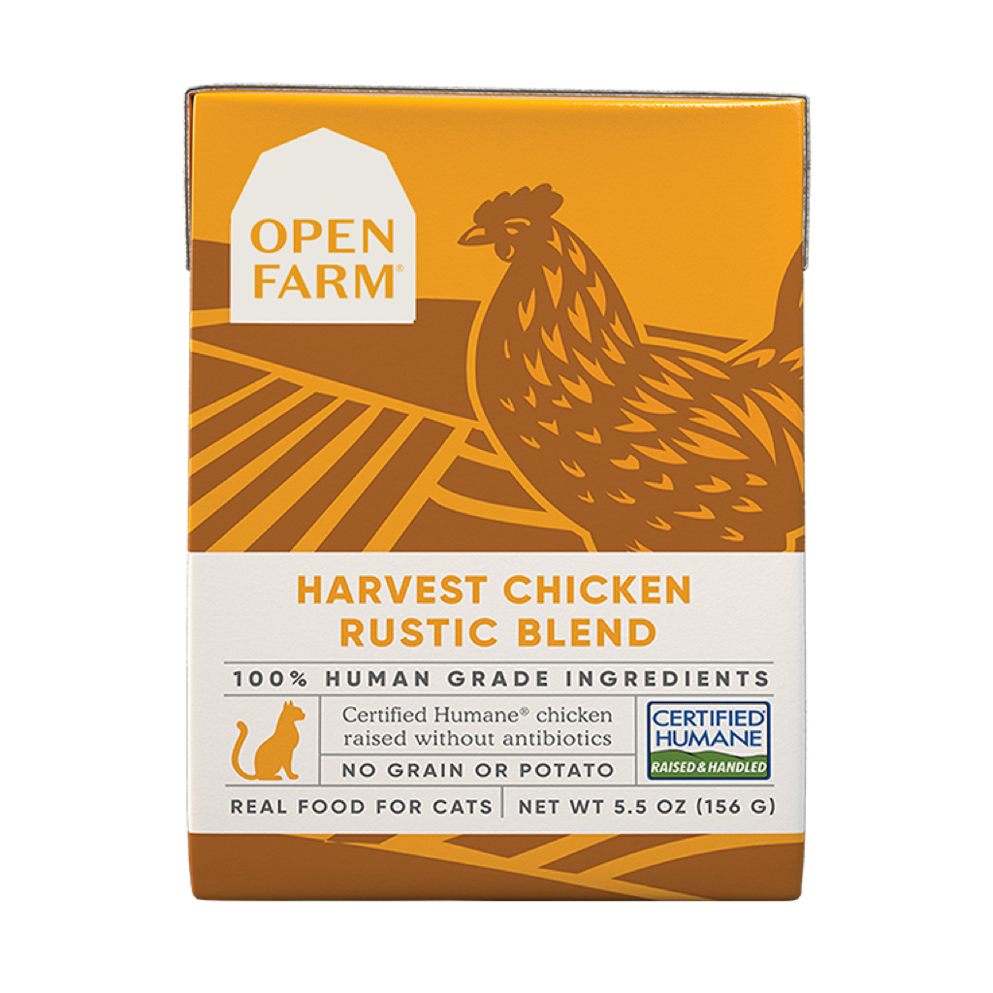OPEN FARM Harvest Chicken Rustic Blend Wet Cat Food