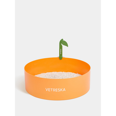 VETRESKA TANGERINE CAT LITTER BOX-pd