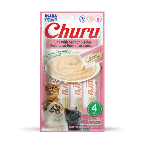 INABA Cat CHURU Tuna with Salmon Recipe