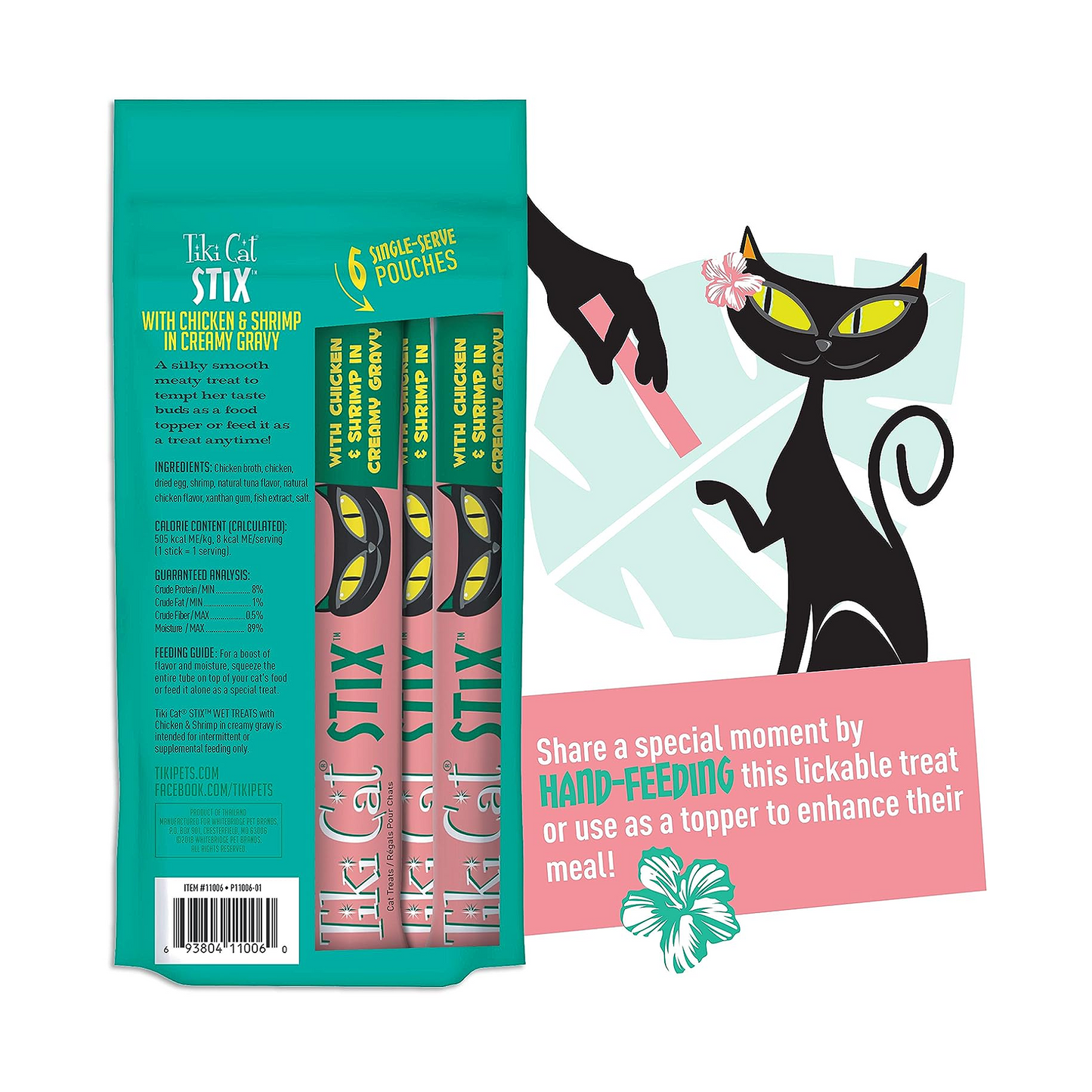Tiki Cat Stix® Chicken & Shrimp Wet Cat Treats