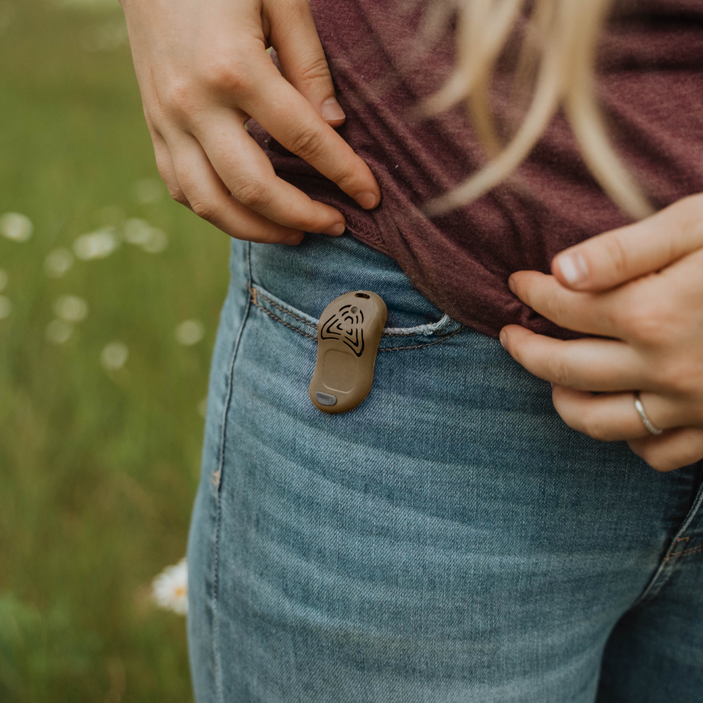 TICKLESS® ECO Human Ultrasonic Tick Repellent - Brown