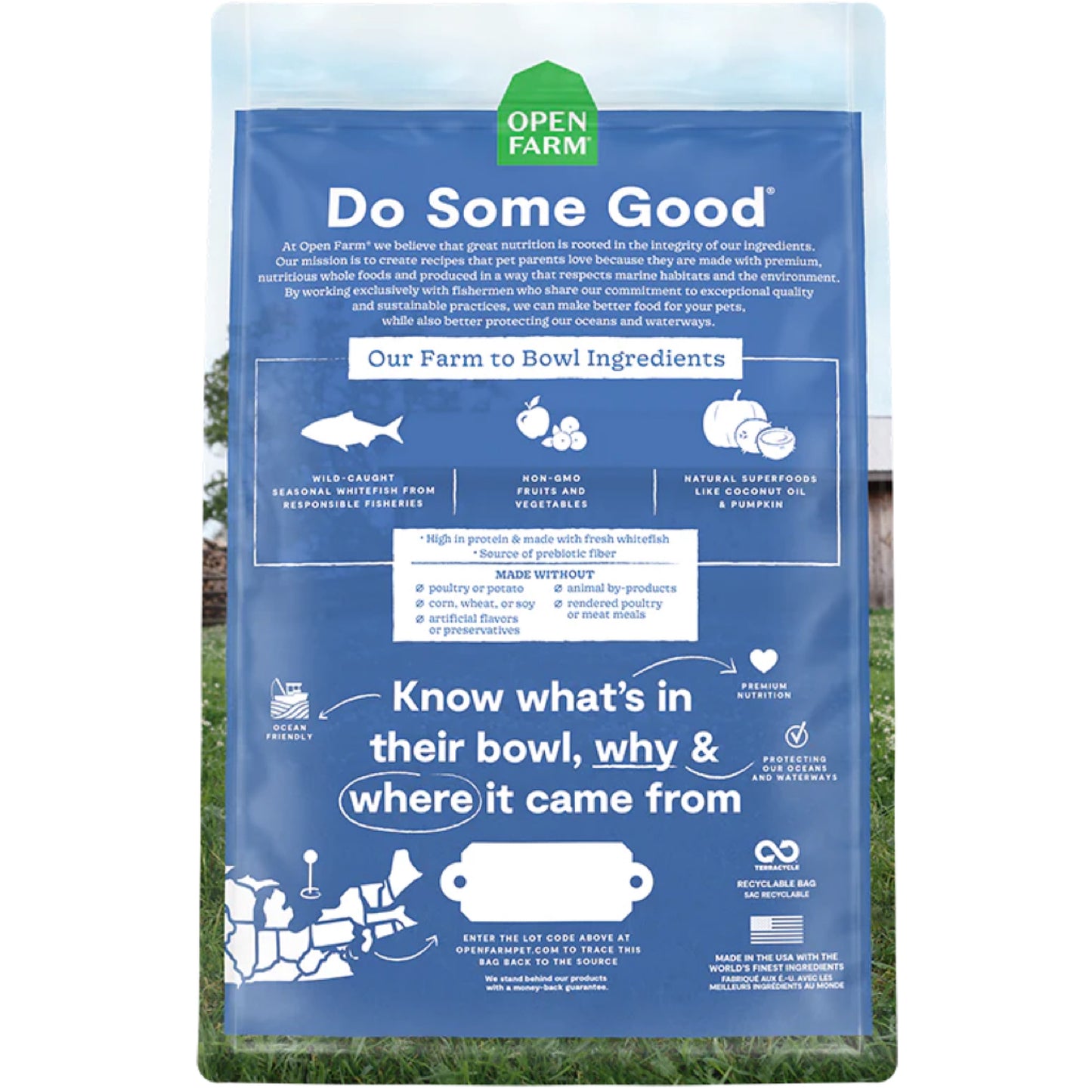 OPEN FARM Catch-of-the-Season Whitefish Dry Cat Food