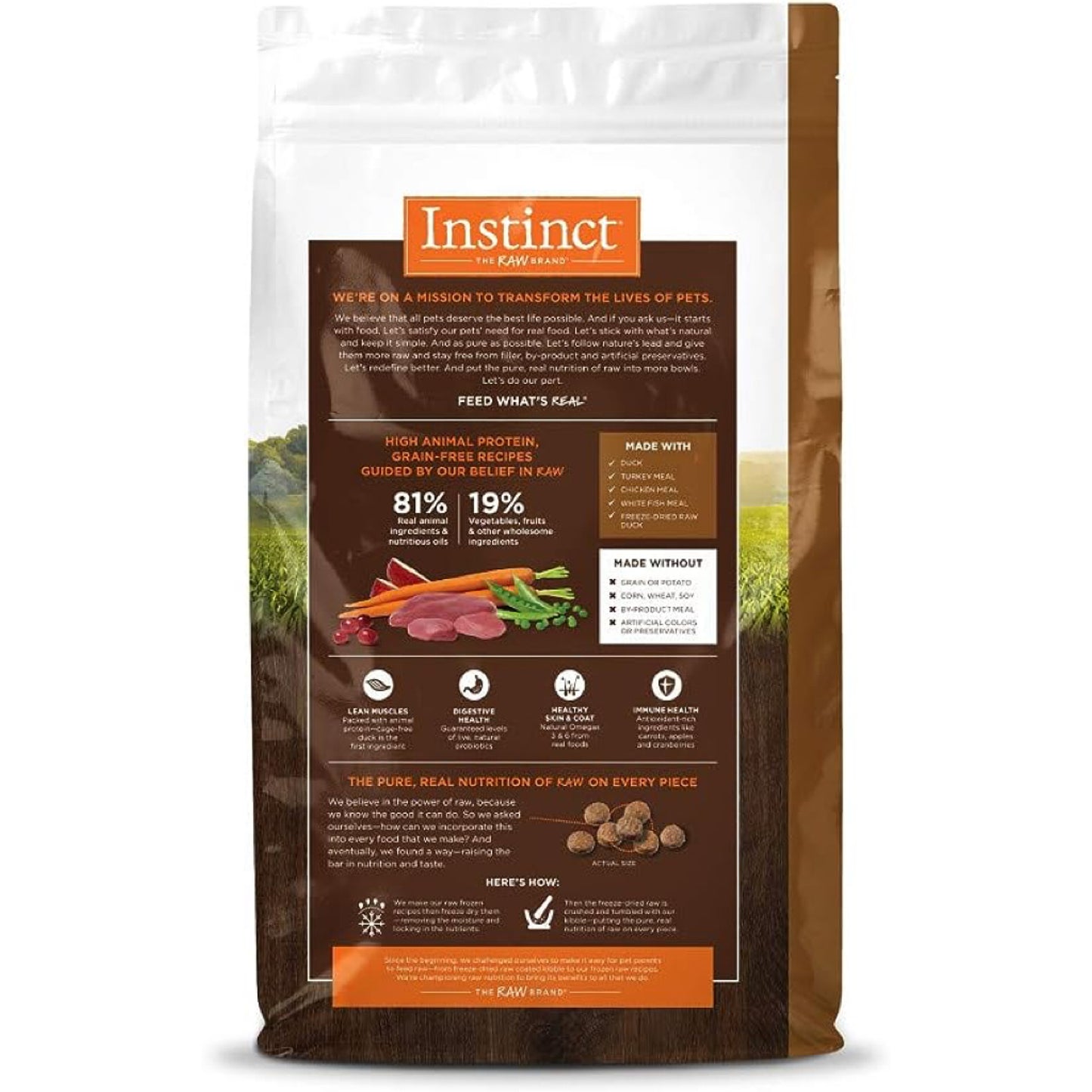 INSTINCT® CAT FOOD ORIGINAL REAL DUCK RECIPE
