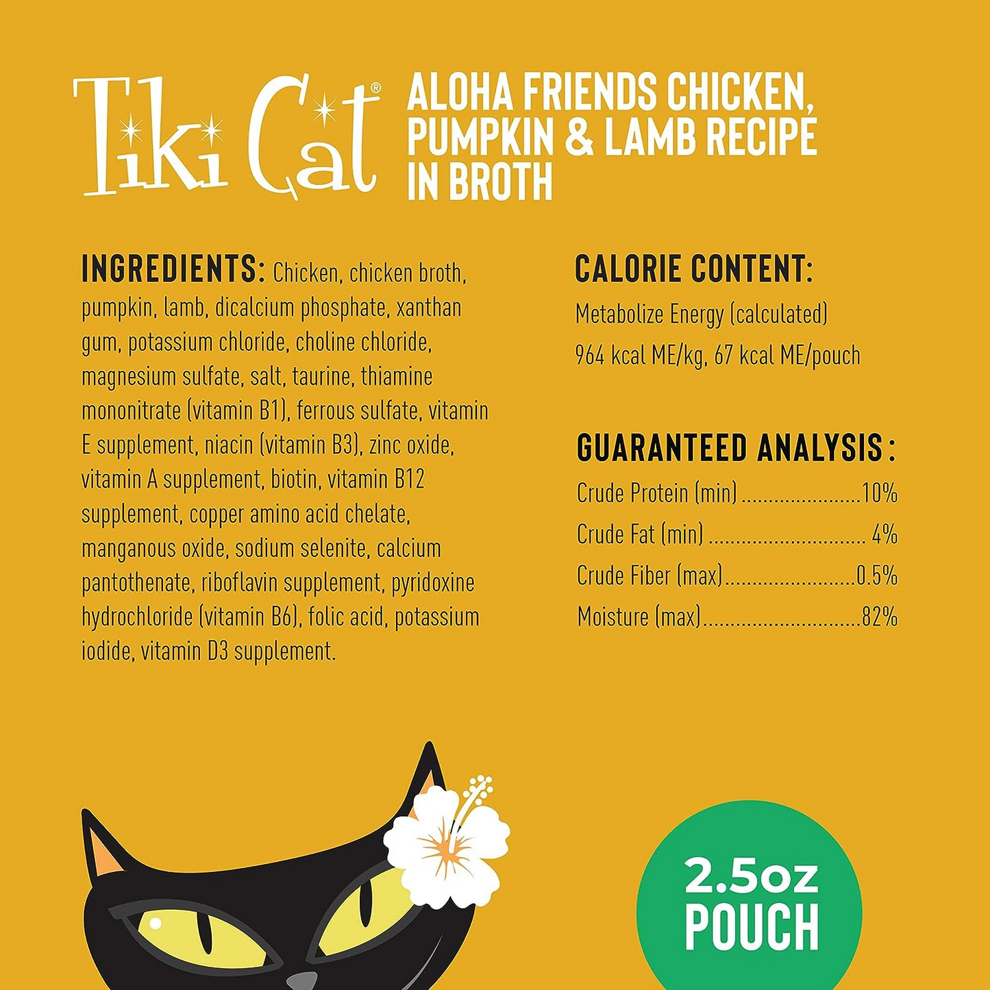 Tiki Cat® Aloha Friends™ Chicken, Pumpkin & Lamb Cat Wet Food