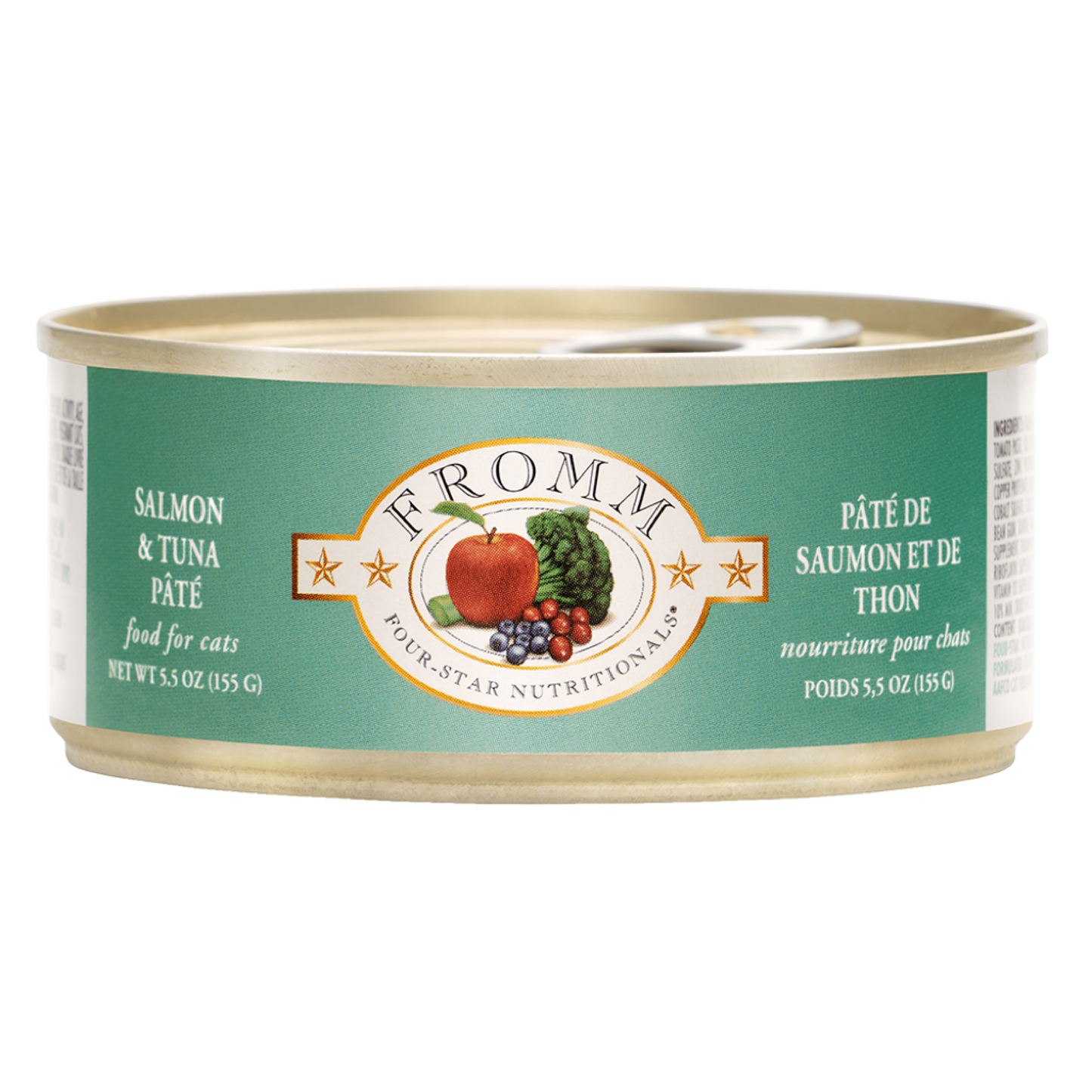 FROMM® FOUR STAR NUTRITIONALS® SALMON & TUNA PÂTÉ WET CAT FOOD