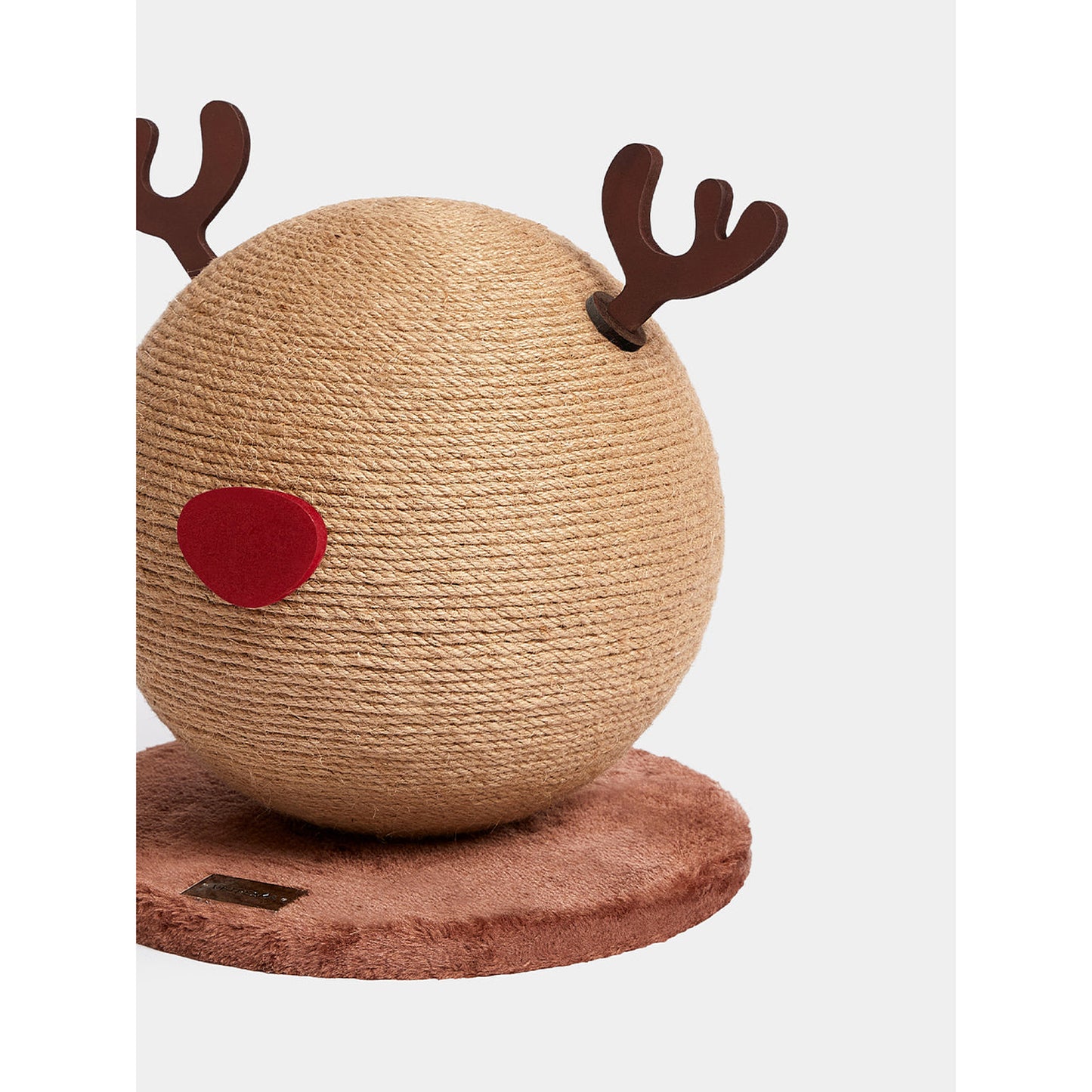 VETRESKA REINDEER CAT SCRATCHING BALL