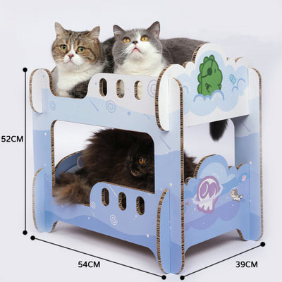 Tinypet "Bunk Bed" Scratching Board Cat Scratcher-pd product image 2