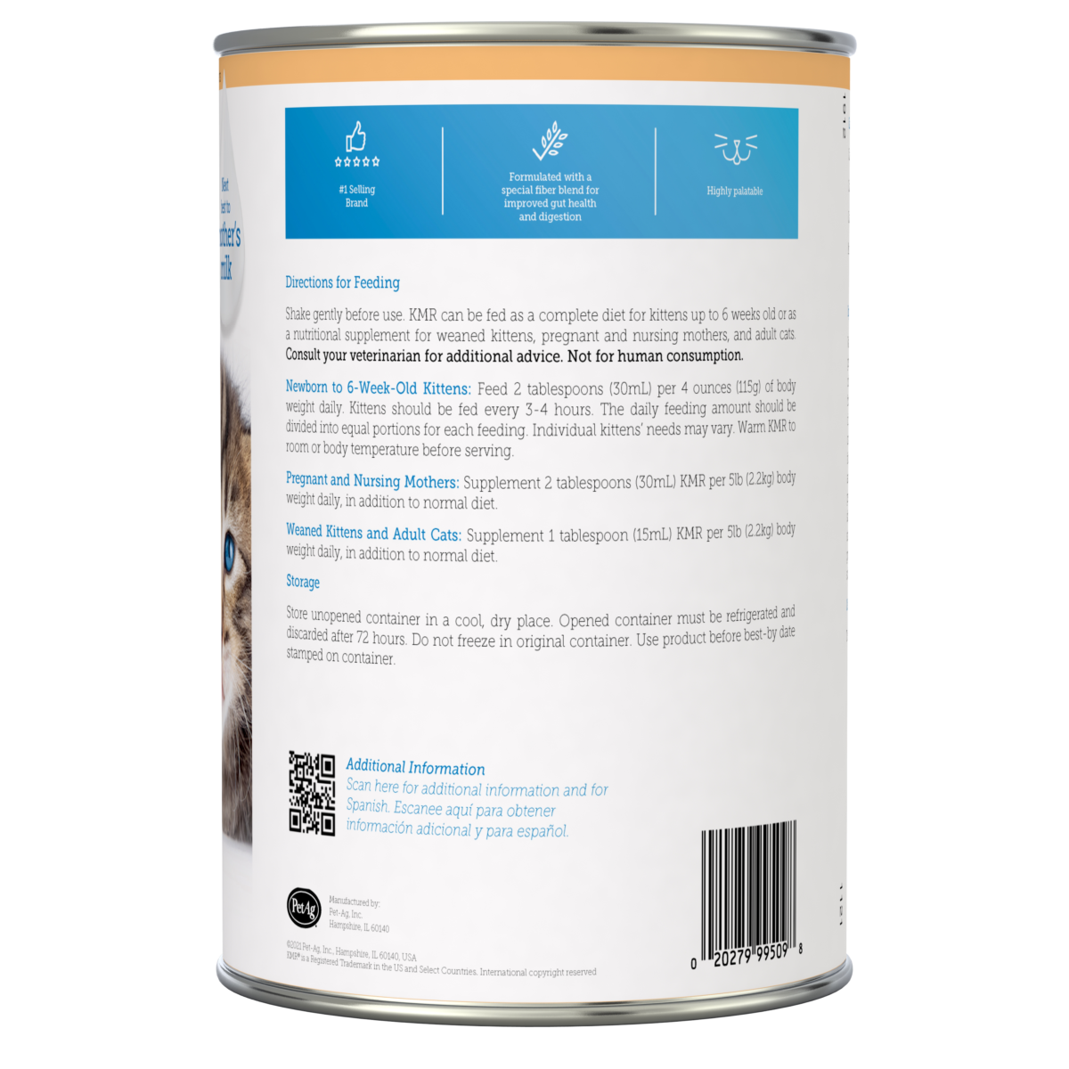 PetAg KMR® Kitten Milk Replacer Liquid