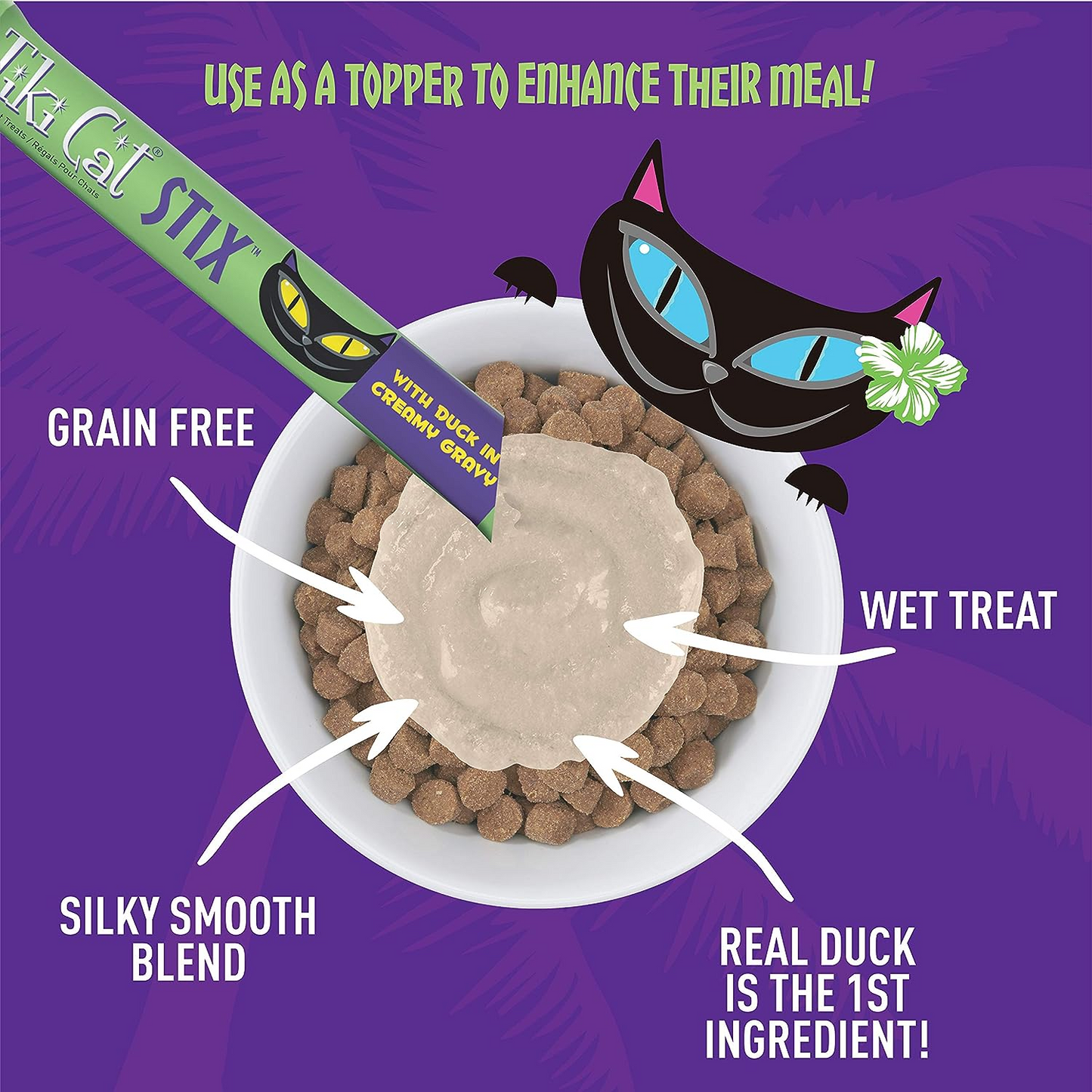 Tiki Cat Stix® Duck Wet Cat Treats