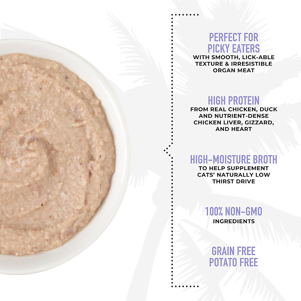 Tiki Cat® After Dark™ Velvet Mousse Chicken & Duck Recipe Wet Cat Food