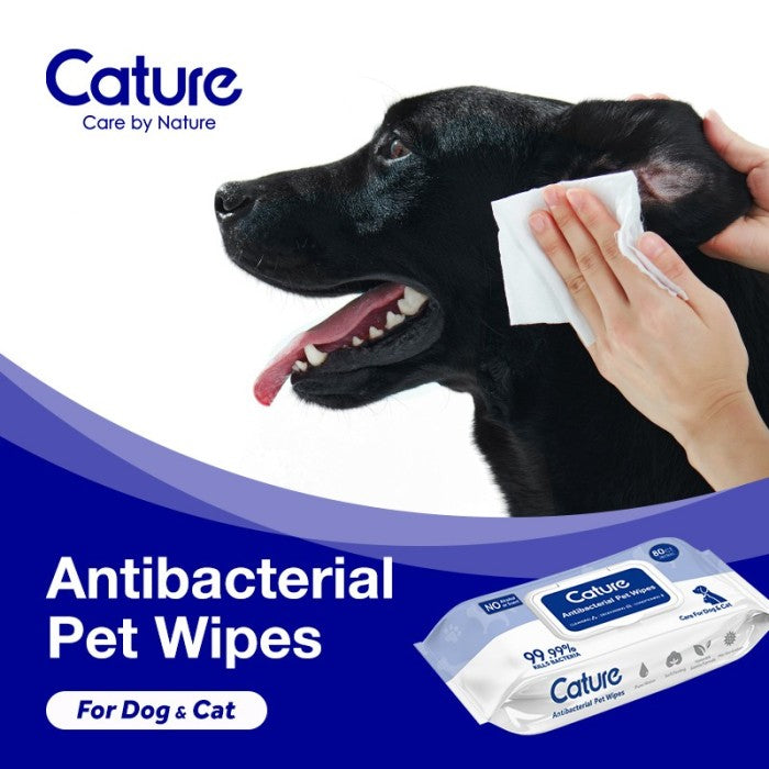 CATURE Antibacterial Pet Wipes(80s)