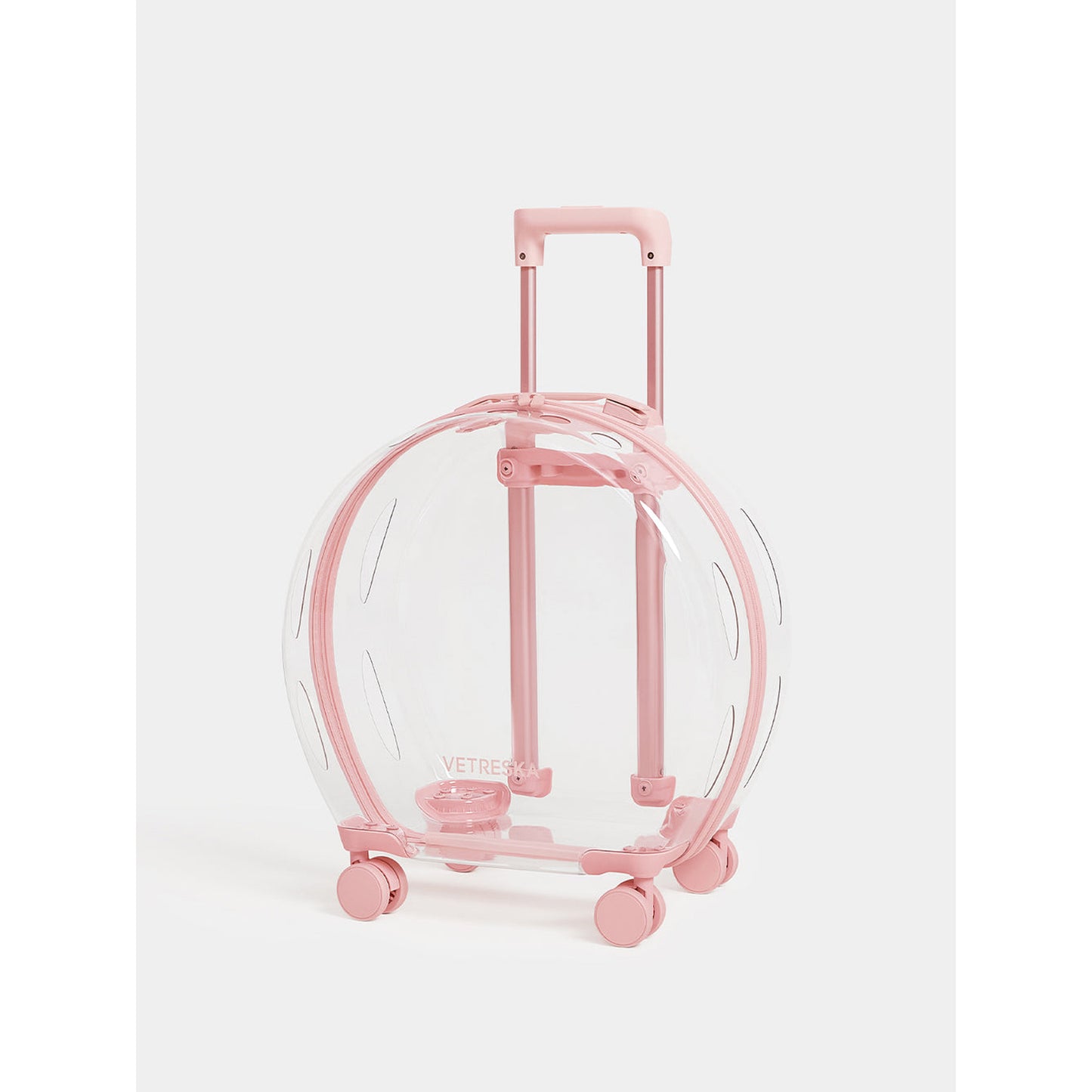 VETRESKA BUBBLE PET CARRIER - PINK