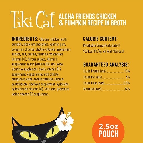 Tiki Cat® Aloha Friends™ Chicken & Pumpkin Cat Wet Food