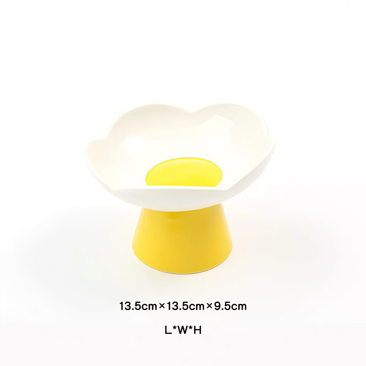 Blooming Flower Ceramic Pet Bowl