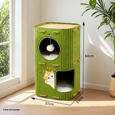 Multi-Functional Felt Cat Tower / Cat Barrel product image 2