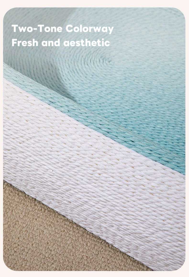 3-in-1 Deep-Dish Woven Cat Scratcher