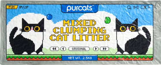 CATURE Purcats Fun Mixed Clumping 2.5 KG