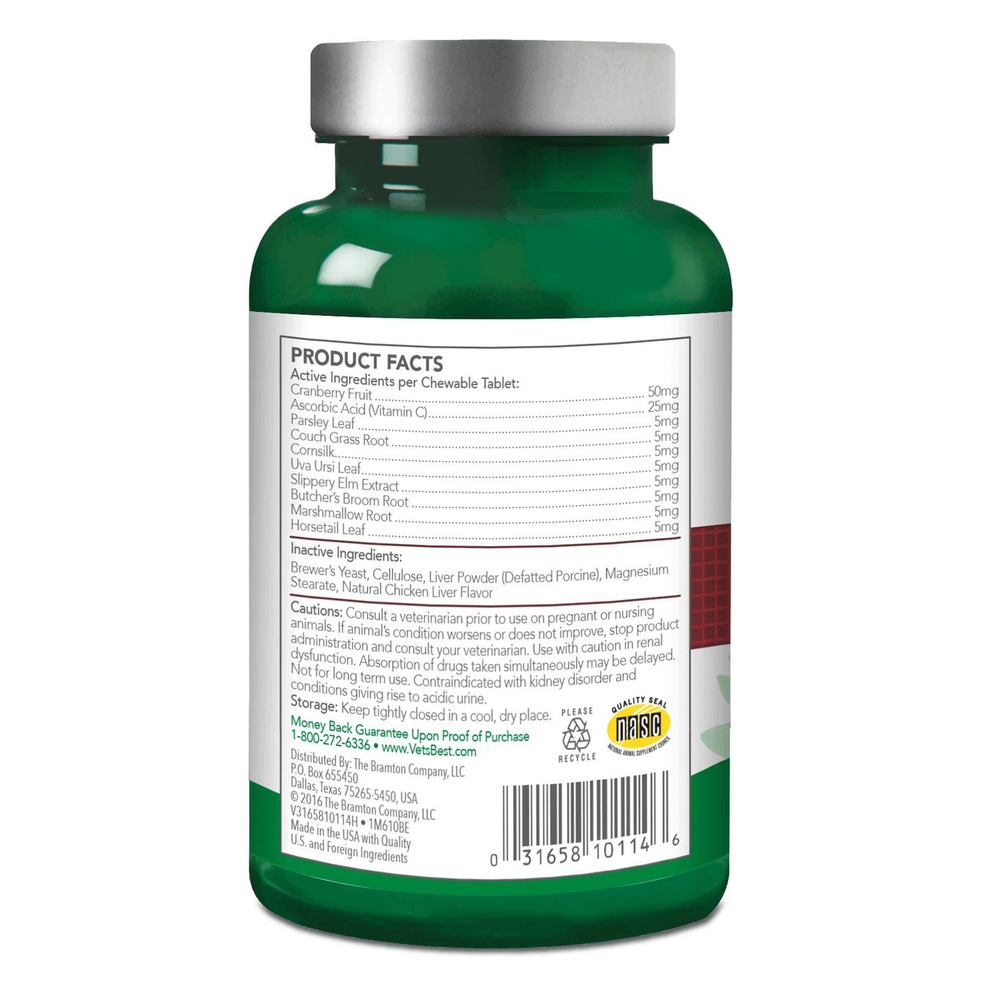VET'S BEST URINARY TRACT SUPPORT