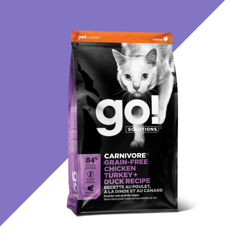 Go! Carnivore GRAIN-FREE CHICKEN, TURKEY + DUCK RECIPE CAT FOOD