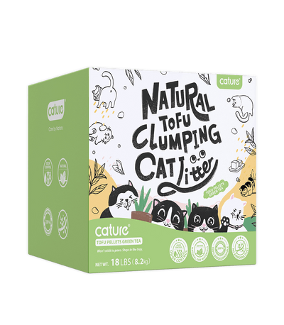 Cature Tofu Cat Green Tea 6L/20L 猫殿下绿茶豆腐猫砂6L/20L - Destiny Pet