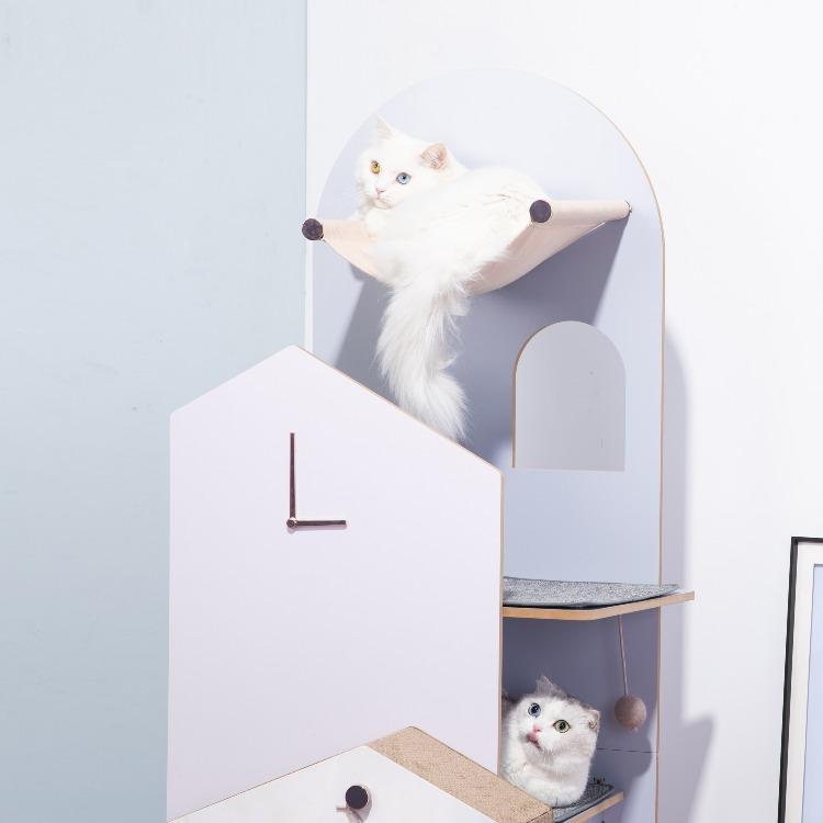 Furrytail Cat Time Cat Scratching Post Tree | Cat Tower 吸猫时间猫爬架 - Destiny Pet