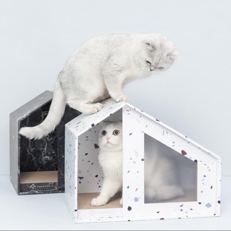 Furrytail Little House 小屋猫抓板 - Destiny Pet
