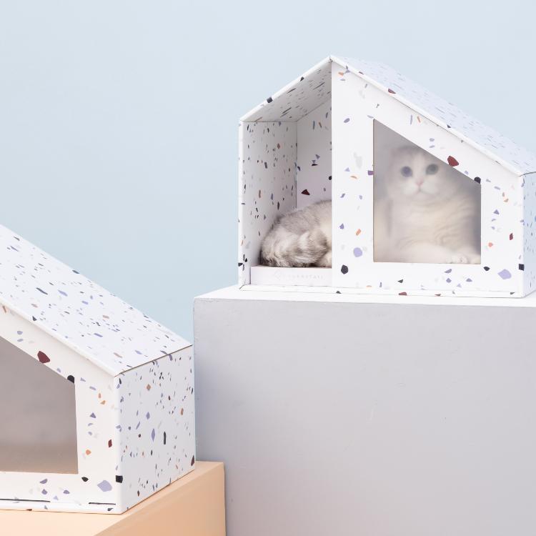 Furrytail Little House 小屋猫抓板 - Destiny Pet