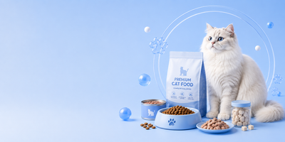 Premium cat food collection banner - Destiny Pet Canada