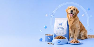 Premium dog food collection banner - Destiny Pet Canada