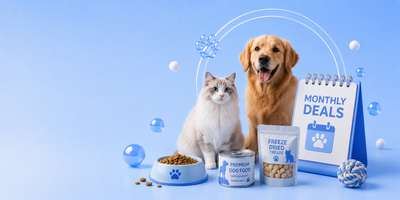 Monthly pet deals collection banner - Destiny Pet Canada