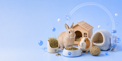 Small pet supplies collection banner - Destiny Pet Canada