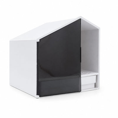 Furrytail Small House cat litter box, image 1, clean front view [Gallery: Shared]