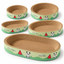 Hero | Oval Shape Cat Scratching Cardboard - Cat Scratch Pad Corrugated Lounge | Cardboard Bowl Nest Cat Scratcher | Cat Pad Board Scratcher | Cat Scratcher | clean product image