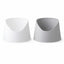 PIDAN Snow Mountain open cat litter box, image 1, clean front view [Gallery: Shared]