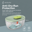 AIWO avocado-green pet water fountain low-water protection
