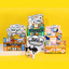 Work Cat scratcher box cat play scene one