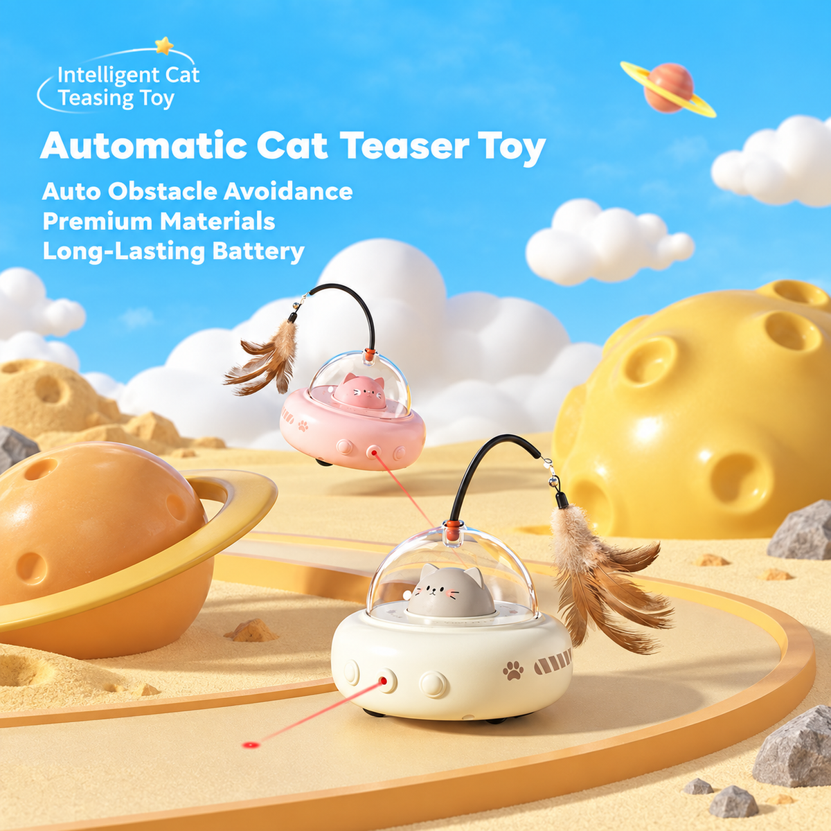 Automatic Rotating Cat Toy ABS Electronic Component Annoying Relief Intelligent Random Move to Chase | source media 34199685759138 | content-safe square revision | TEXT_LAYOUT_REBUILD | textLayer=transparent-overlay | backgroundMode=scene-outpaint | 20260920-v1