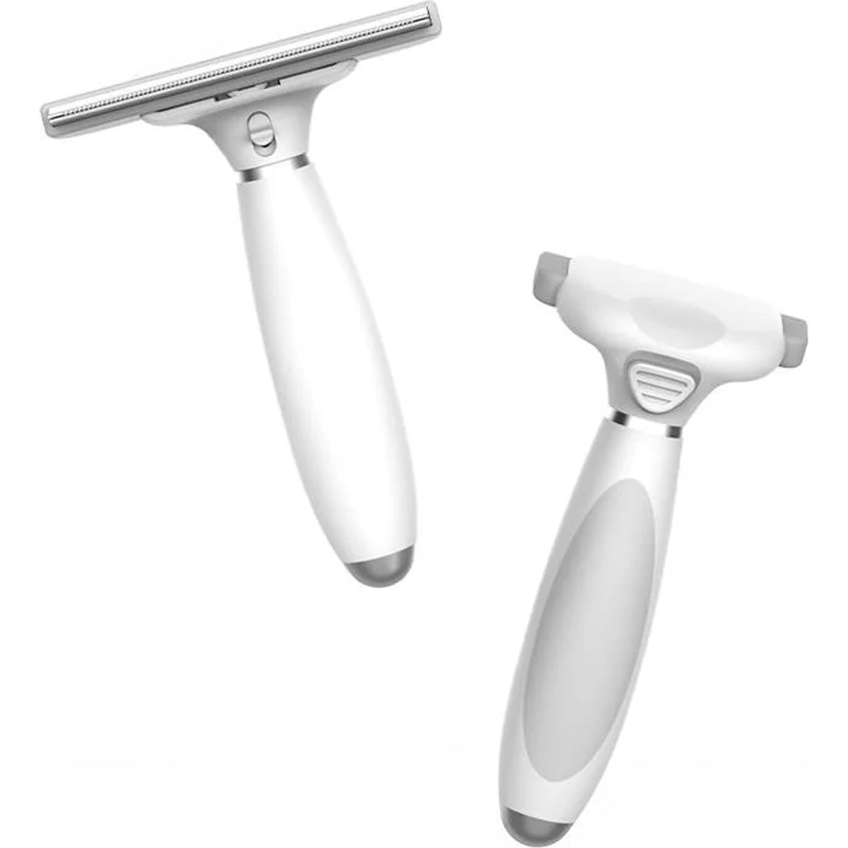 PAWBBY pet de-shedding brush showing M and L sizes on a clean white background [Gallery: Shared]