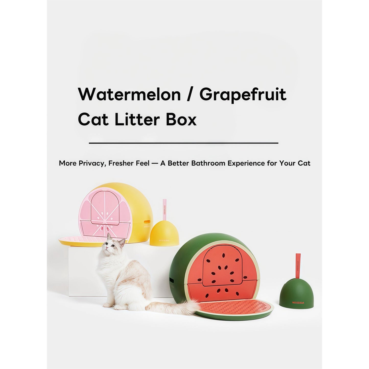 Vetreska Fruity Kitty Kove litter box product detail image 1