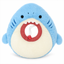Bigger Fish shark cat Elizabeth collar - white background SKU hero