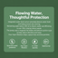 AIWO avocado-green pet water fountain feature summary
