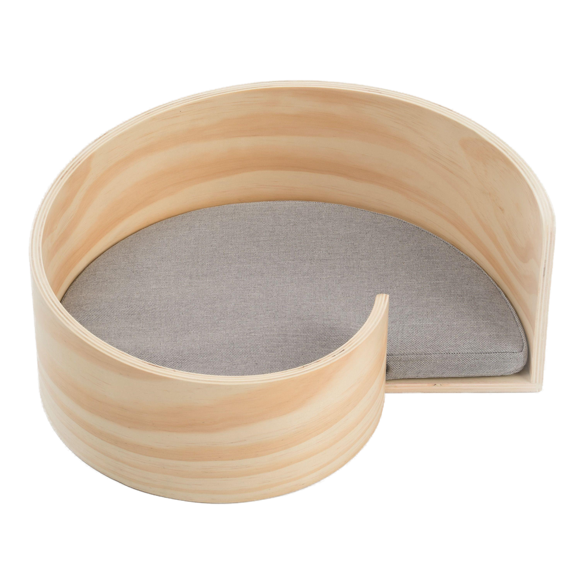 PIDAN Spiral Cat Bed | English source-preserving hero | pure white background | 2048 square | v10